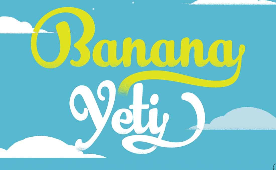 Banana Yeti – Free Brush Script Typeface