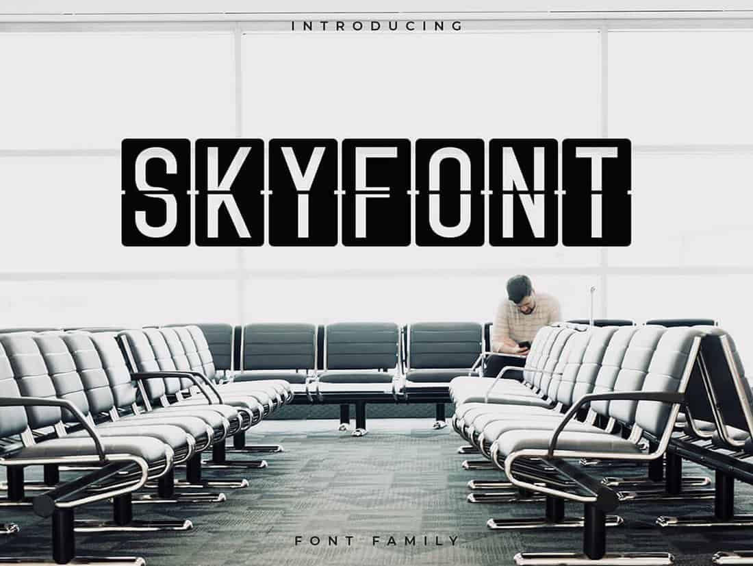 Skyfont – Free Sans Serif Font