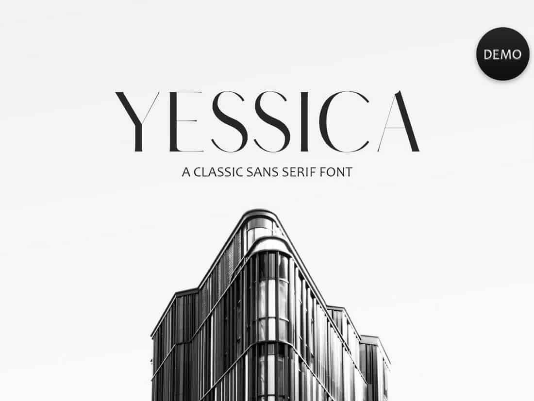 Yessica – Free Sans Serif Font