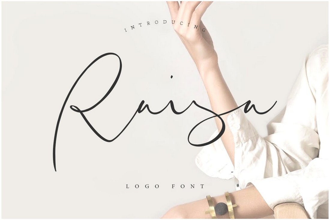 Raisa Script – Logo Font