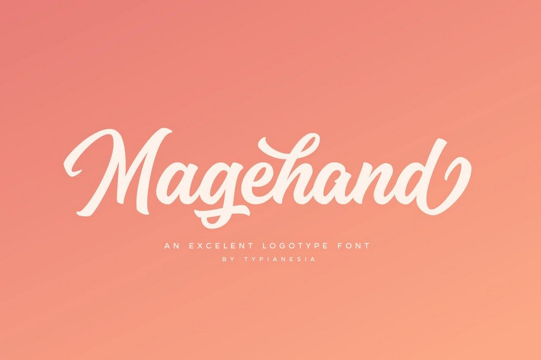 Magehand – Logo Font