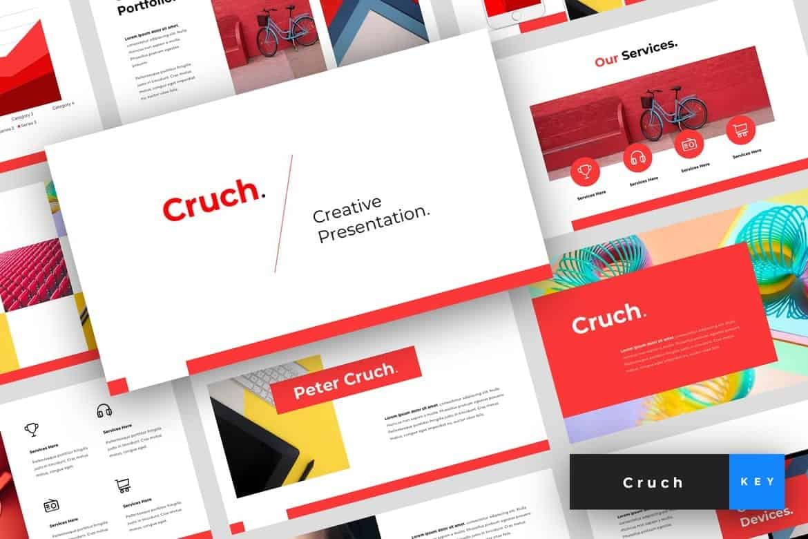 Cruch – Creative Keynote Template