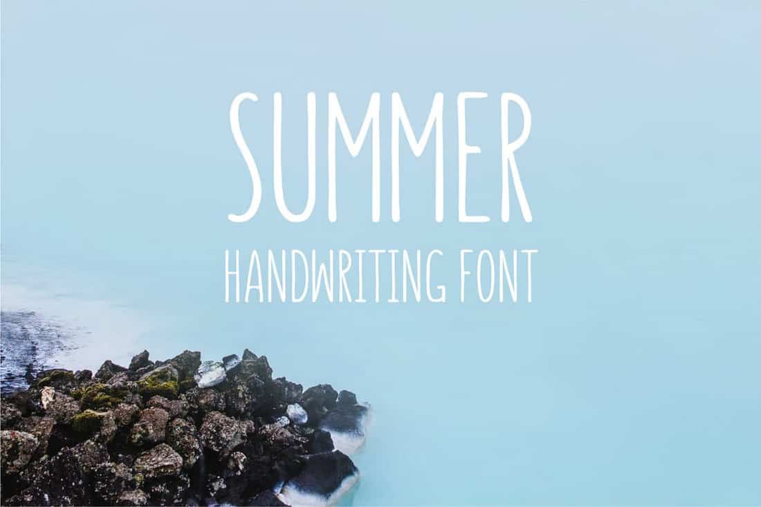 Summer – Handwritten Font