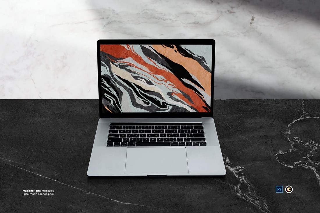 MacBook Laptop Display Mockup