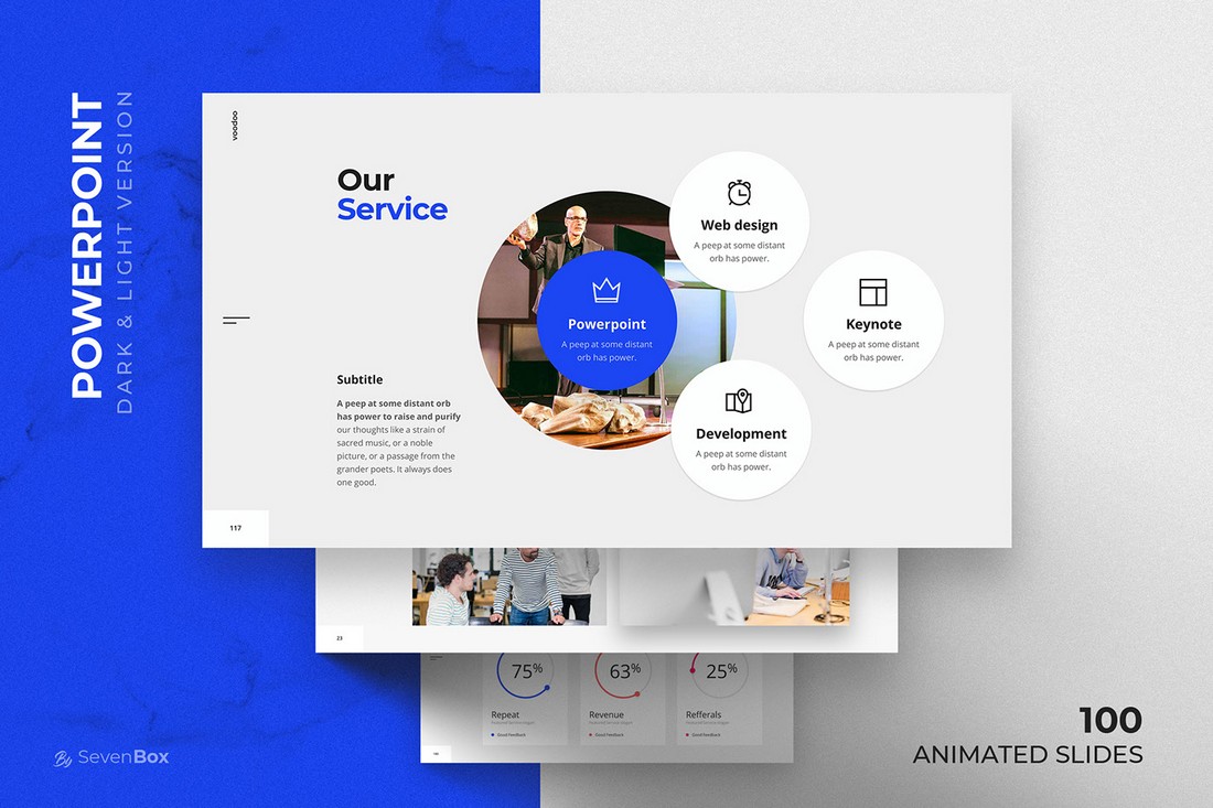Voodoo – Free Minimal PowerPoint Template