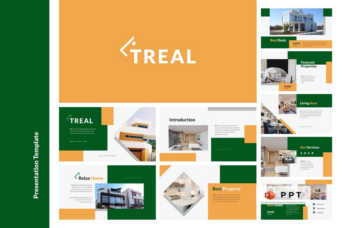 TREAL – Real Estate PowerPoint Template