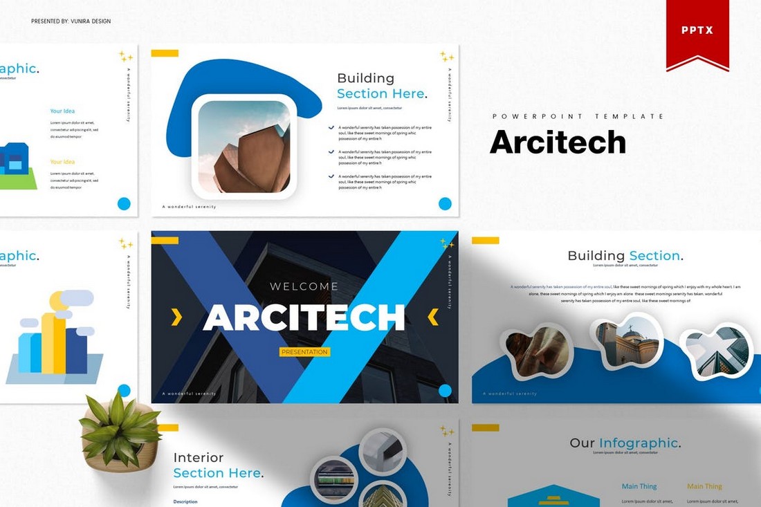 Arcitech – Creative PowerPoint Template