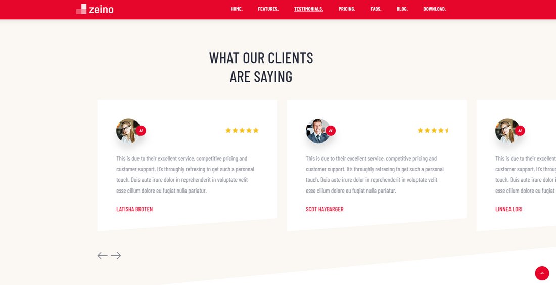 Add Testimonials and Reviews