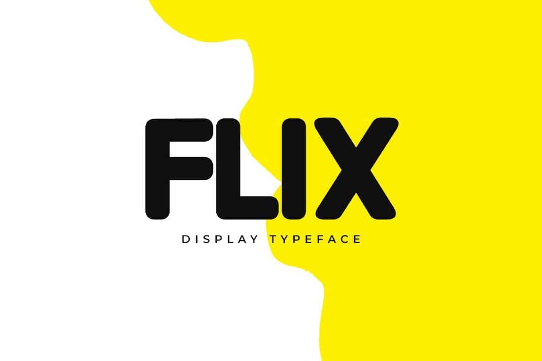 FLIX – Unique Display Font