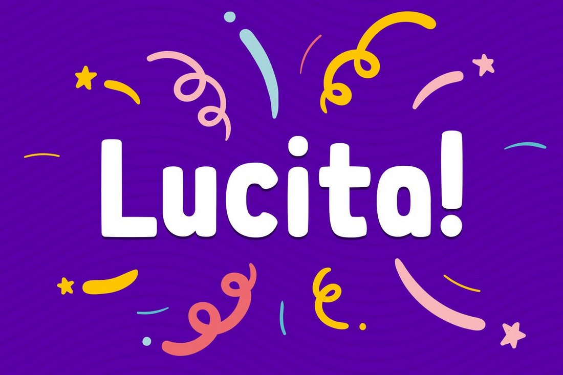 Lucita – Stylish Big Poster Font