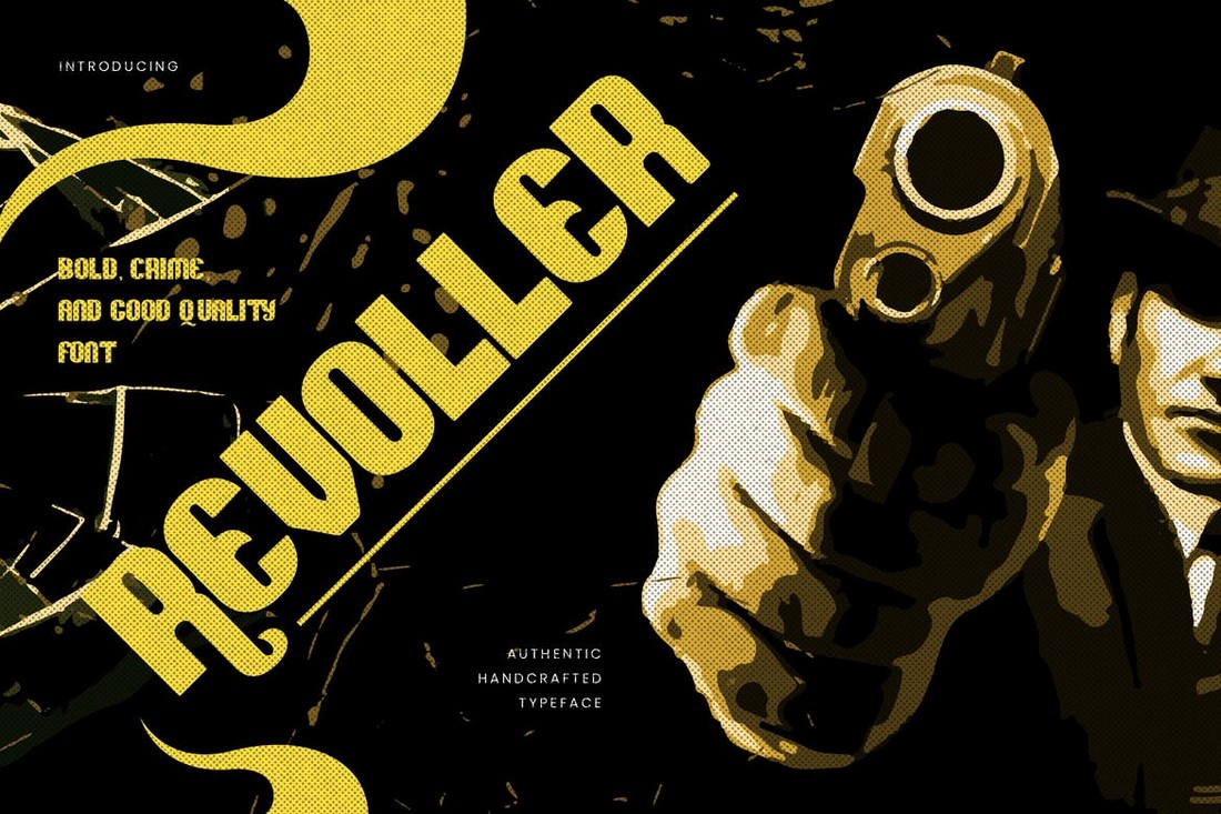 Revoller – Decorative Bold Sans Font
