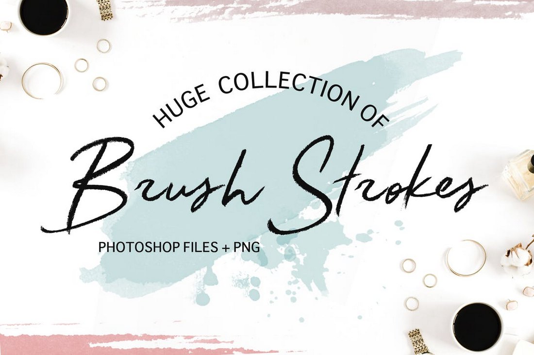 200+ Photoshop Watercolor Brushes Collection