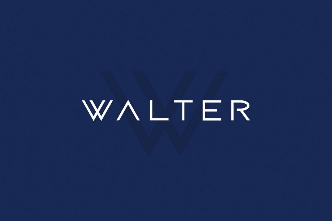 WALTER – Modern Business Font