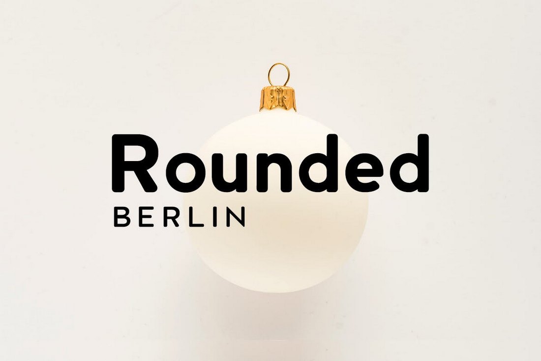 BERLIN Rounded – Sans Serif Font