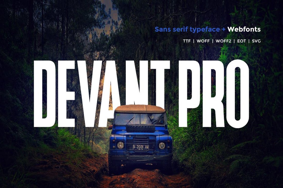 Devant Pro – Modern Business Font